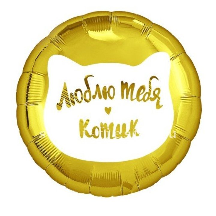 Фольгированный шар "Люблю тебя, Котик" в Йошкар-Оле