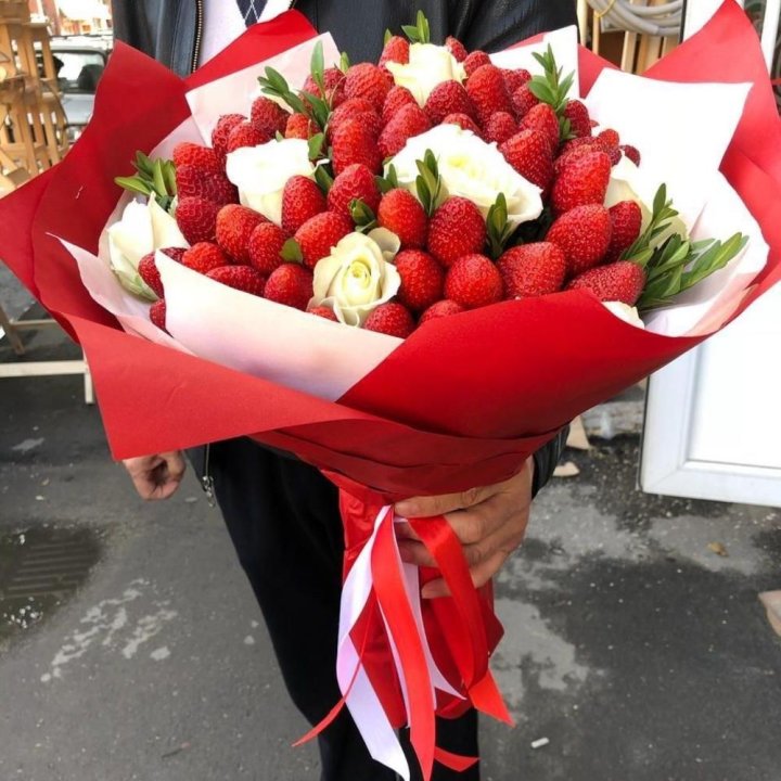 Клубника со сливками №1 в Йошкар-Оле