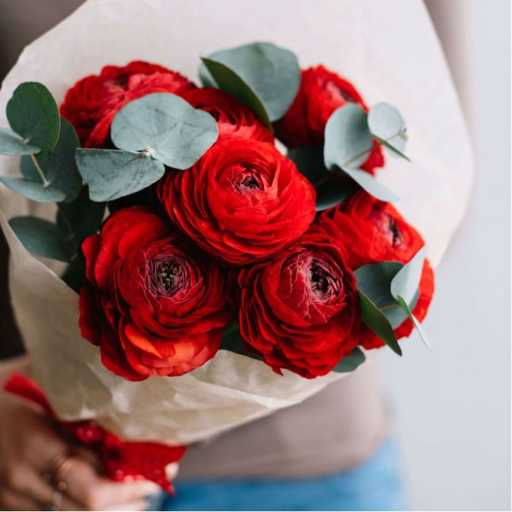 Букет ранункулюсов  в Йошкар-Оле