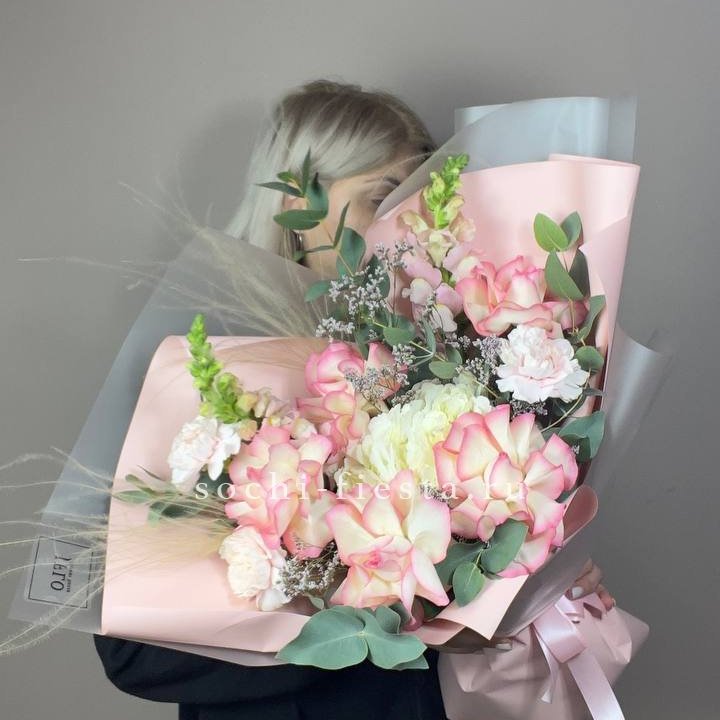  Букет  "Закат для неё" в Йошкар-Оле