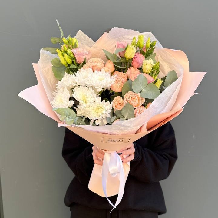 Букет "Персиковая нежность" в Йошкар-Оле