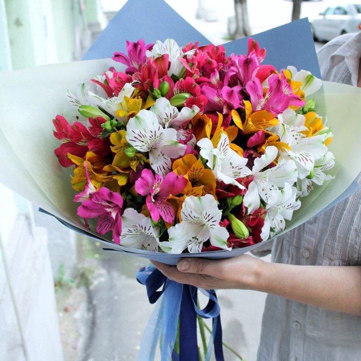 Микс альстромерий в Йошкар-Оле