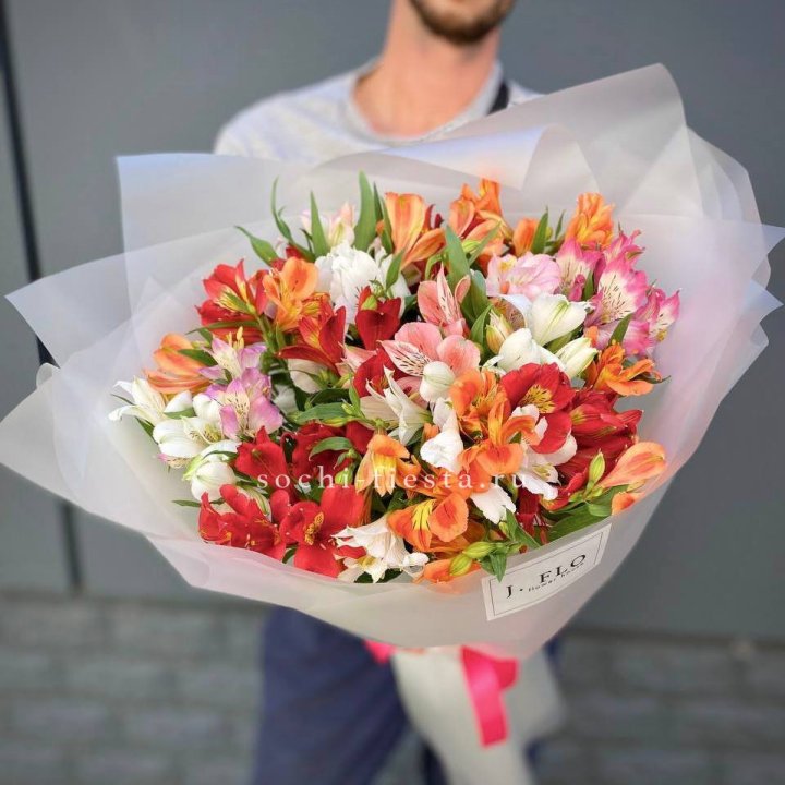 Микс альстромерий №5 в Йошкар-Оле