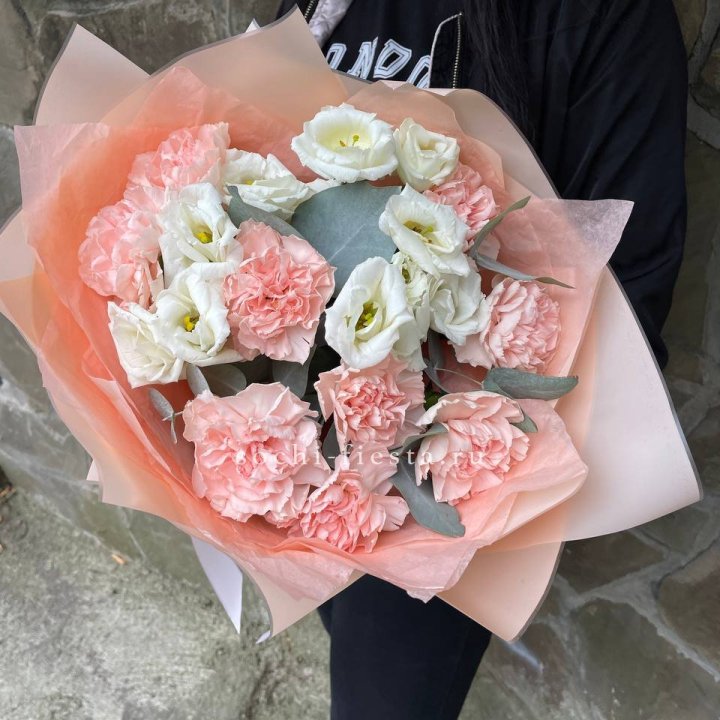  Букет диантусов "Пич" в Йошкар-Оле