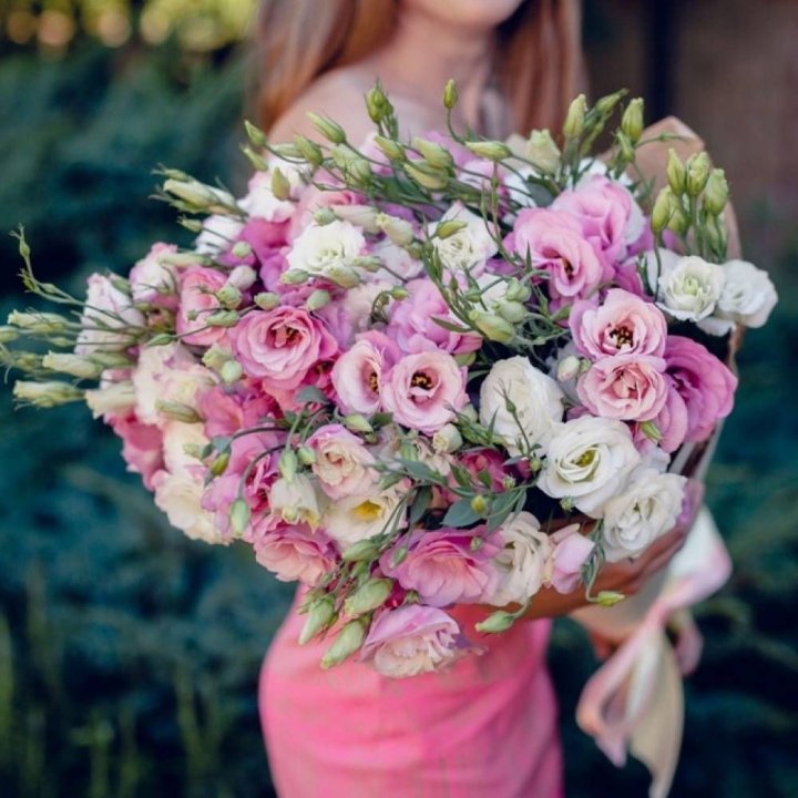 Букет эустом №1  в Йошкар-Оле