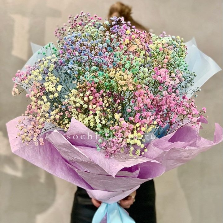 Радужные гипсофилы №2 в Йошкар-Оле