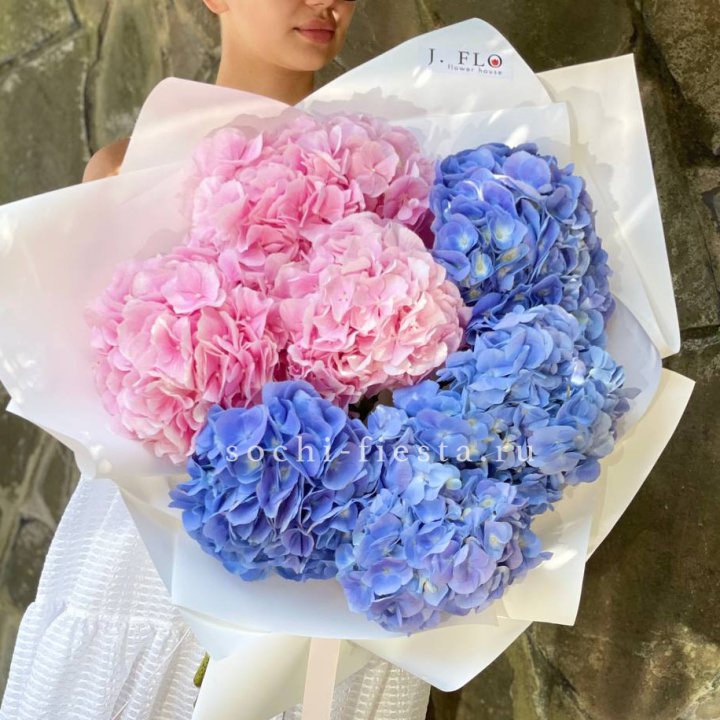 Букет гортензий №1 в Йошкар-Оле