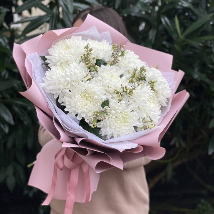 Букет хризантем №1 в Йошкар-Оле