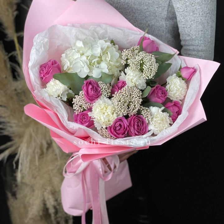 Букет с мисти бабблс №1 в Йошкар-Оле