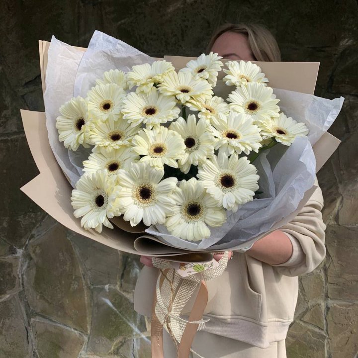 Букет голландских гербер "Шейн"" в Йошкар-Оле