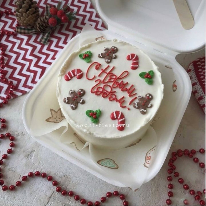 Бенто-торт "С Новым Годом!" в Йошкар-Оле