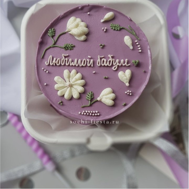 Бенто-торт "Любимой бабуле" в Йошкар-Оле