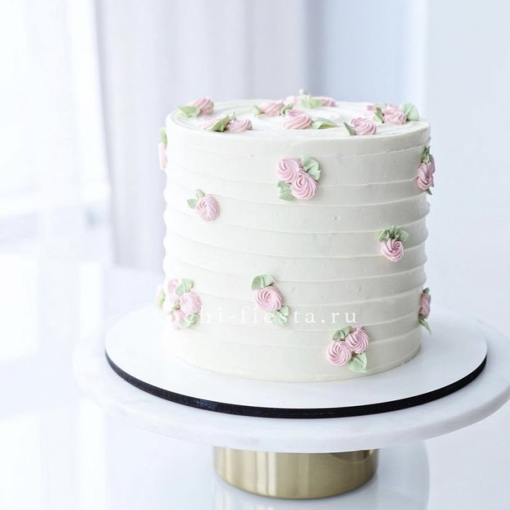 Торт "Розы в снегу" в Йошкар-Оле