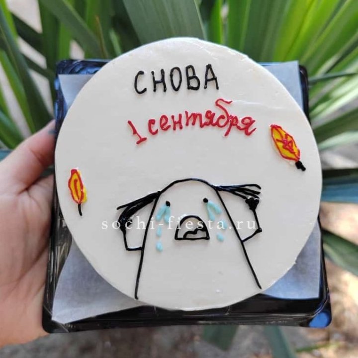 Бенто-торт "Не опять, а снова..." в Йошкар-Оле