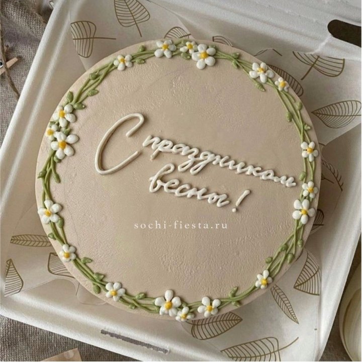 Бенто-торт "C праздником весны!"  в Йошкар-Оле