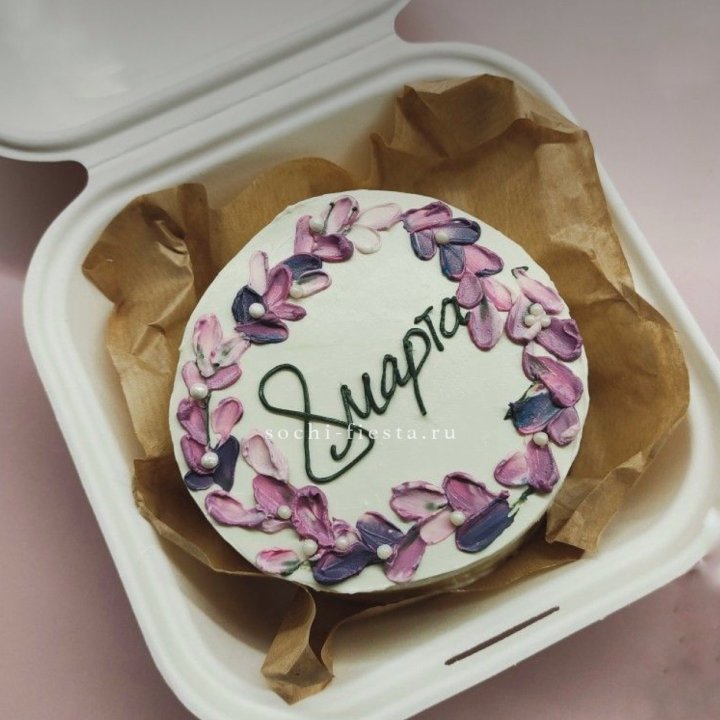 Бенто-торт "8 марта цветы"  в Йошкар-Оле