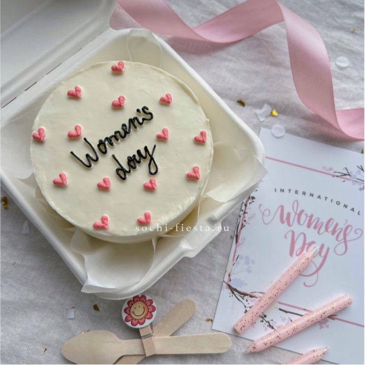 Бенто-торт "Дорогим женщинам"  в Йошкар-Оле