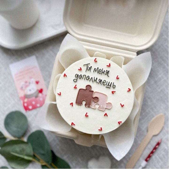 Бенто-торт "ТЫ меня дополняешь"  в Йошкар-Оле