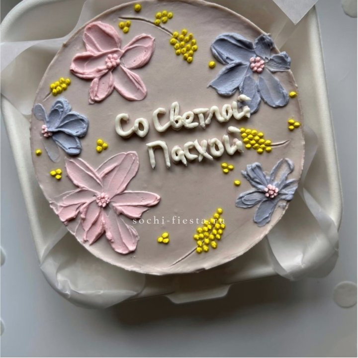 Бенто-торт "Светлой Пасхи" 3 в Йошкар-Оле