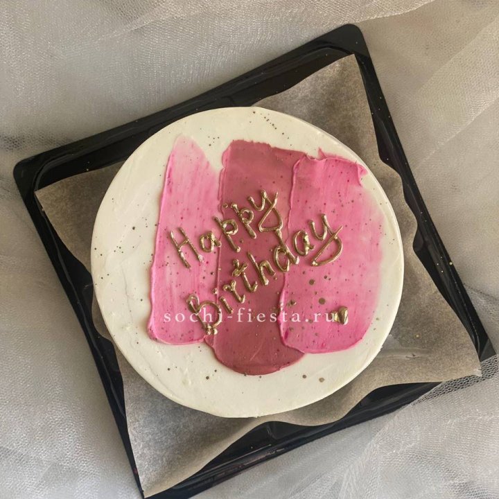 Бенто-торт "С днём рождения" пастель в Йошкар-Оле