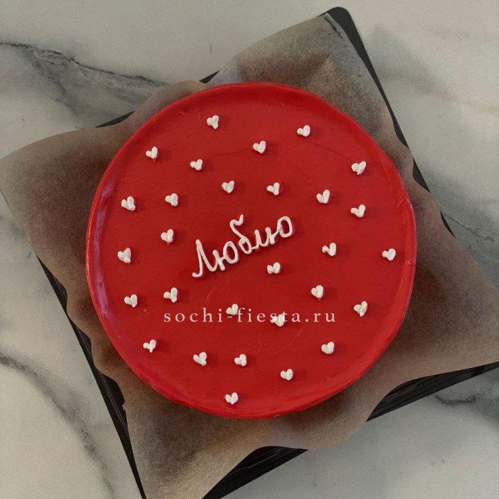 Бенто-торт "Люблю" в Йошкар-Оле
