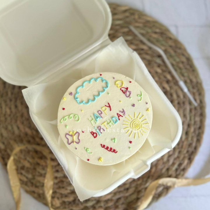 Бенто-торт "С днем рождения!"  в Йошкар-Оле