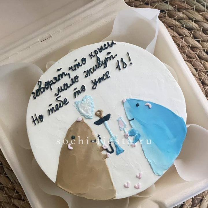 Бенто-торт "Крысы"  в Йошкар-Оле