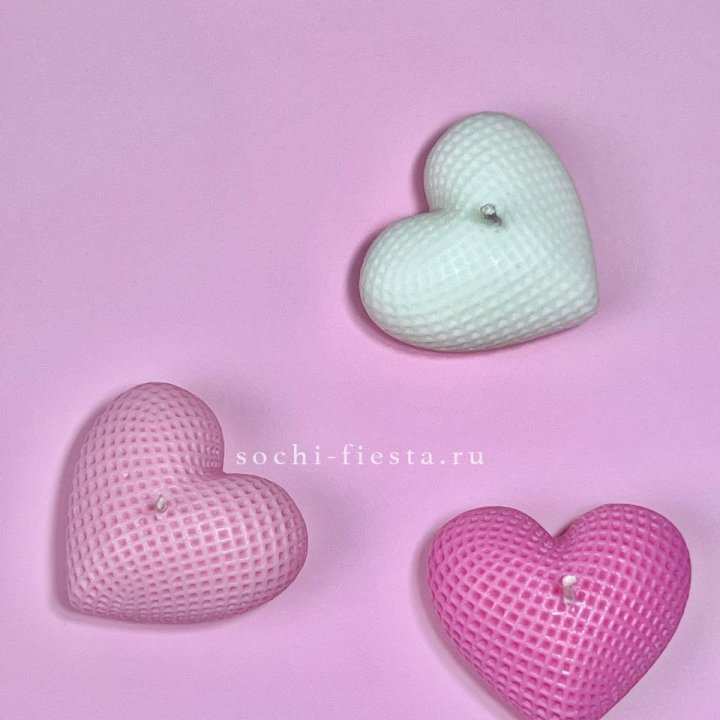 Набор свеч сердец в Йошкар-Оле