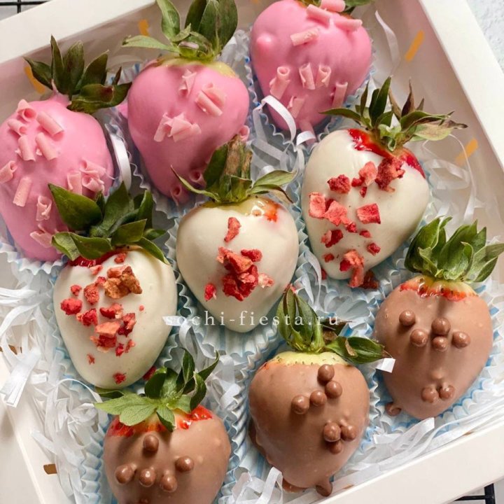 Клубника в шоколаде 9 ягод в Йошкар-Оле