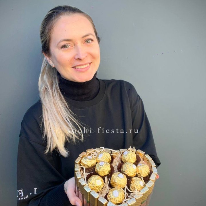 Шоколадный набор Сердце в Йошкар-Оле