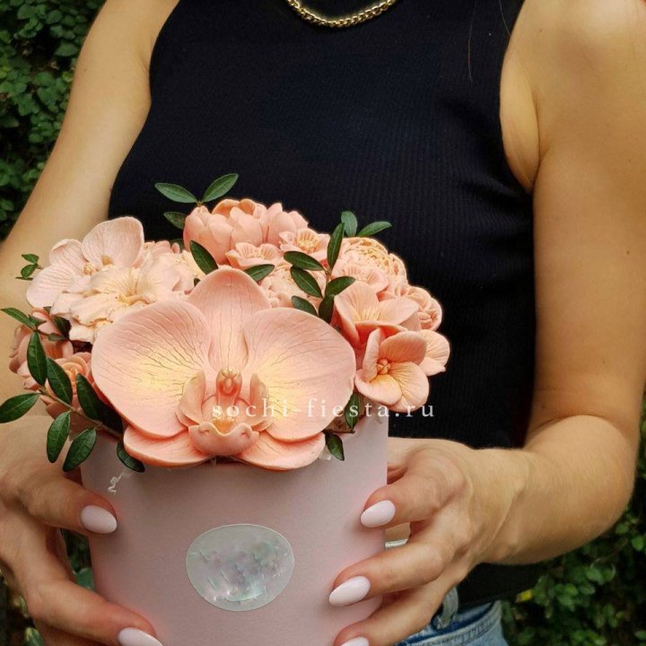 Шоколадный букет Орхидей в Йошкар-Оле