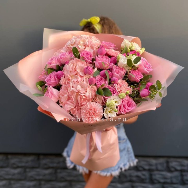 Авторский букет "Восторг" в Йошкар-Оле