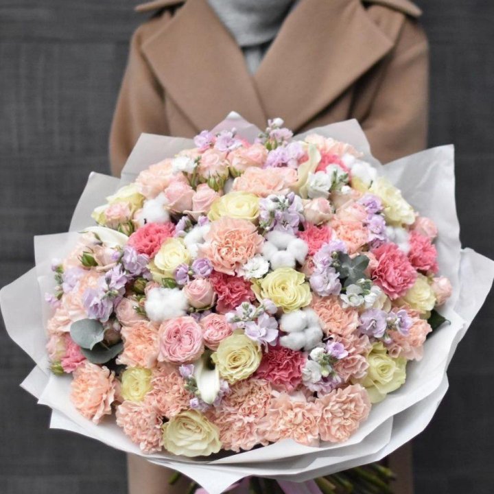 Макси-букет "Ванила" в Йошкар-Оле