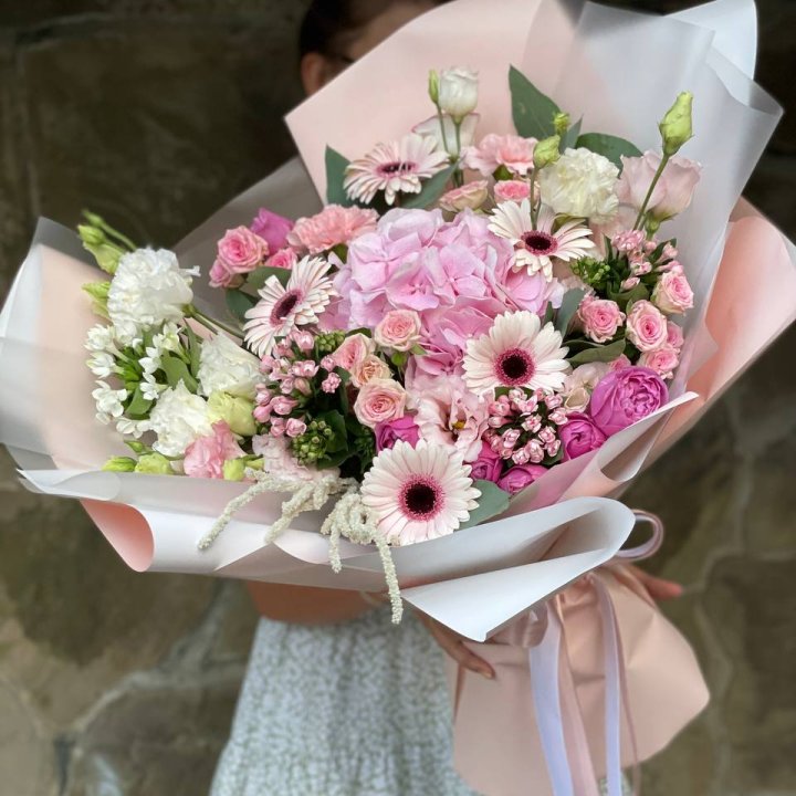 Авторский букет Пич в Йошкар-Оле