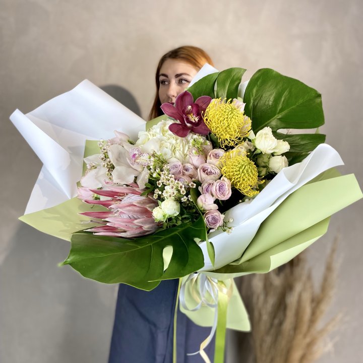 Дизайнерский букет экзотики в Йошкар-Оле