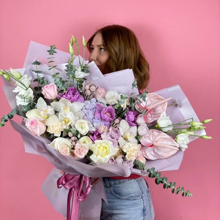 Дизайнерский букет "Вероника" в Йошкар-Оле