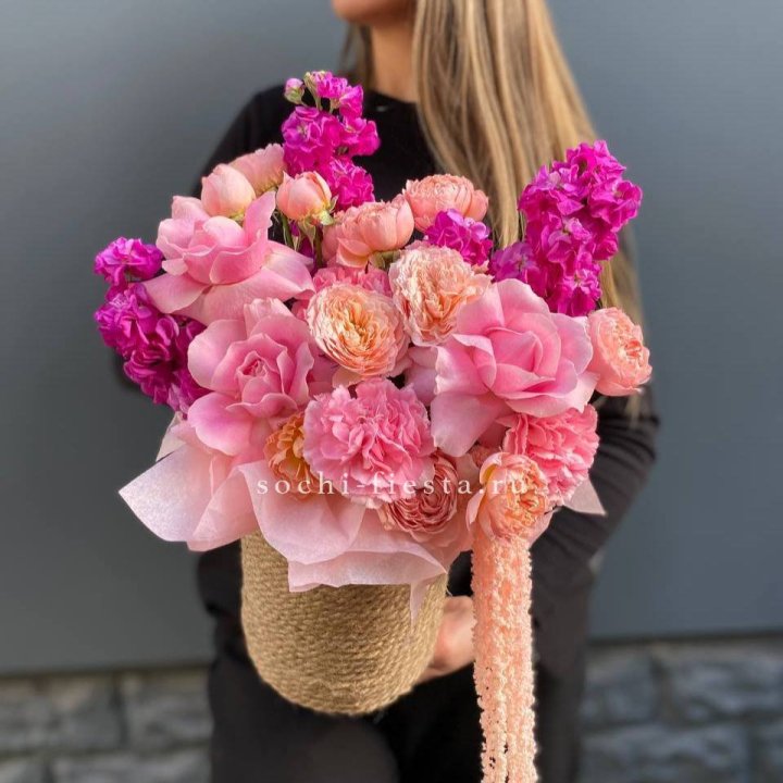 Джутовое кашпо "Климсон" в Йошкар-Оле