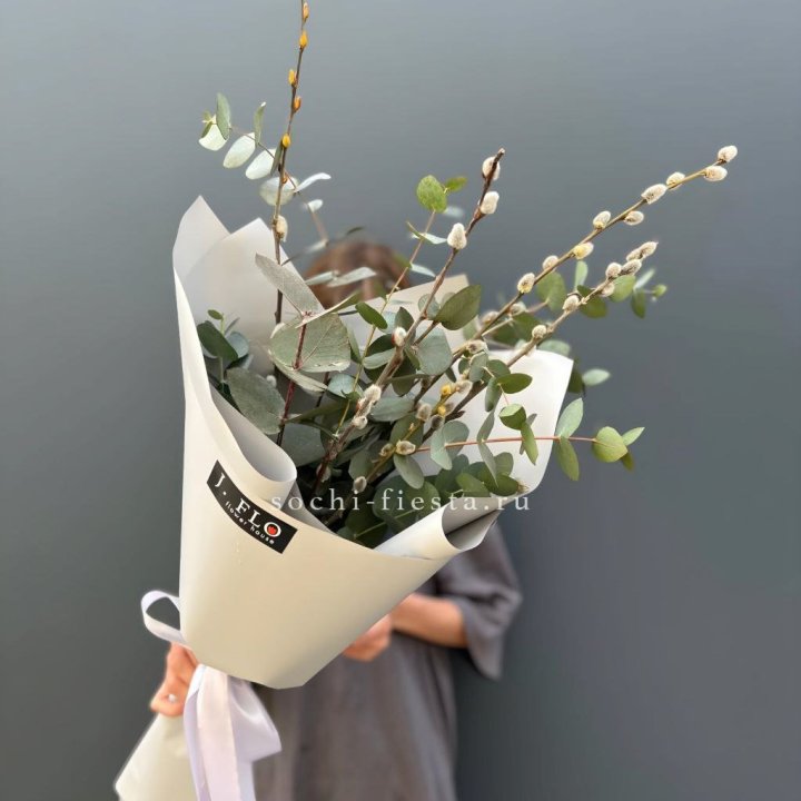 Букет Вербы и Эвкалипта в Йошкар-Оле