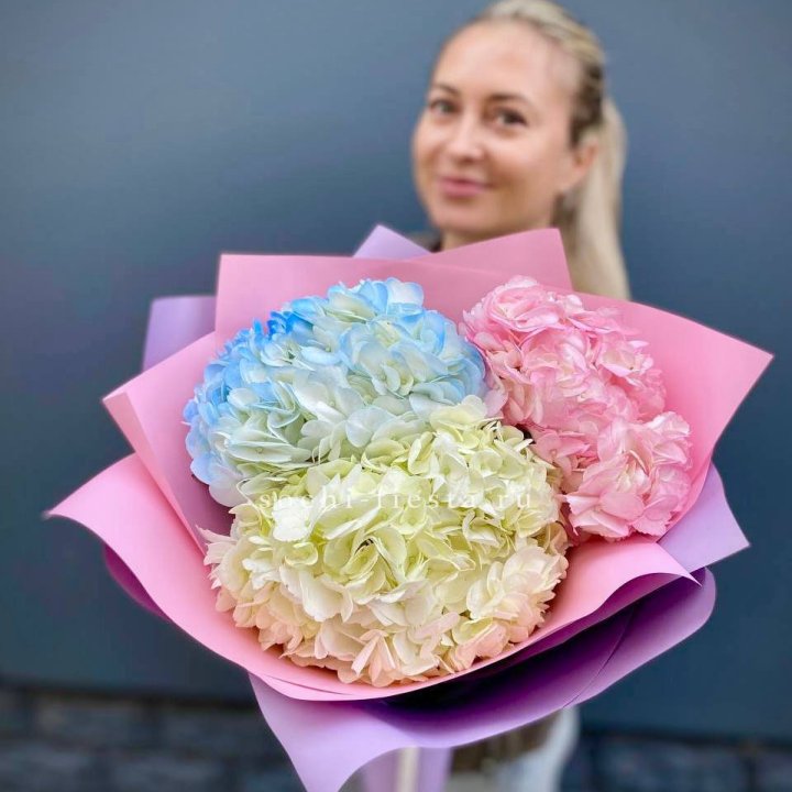 Букет гортензий "Тоника" в Йошкар-Оле