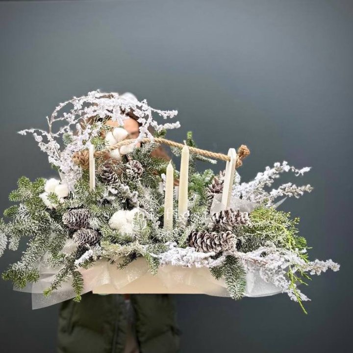 Новогодняя композиция  в Йошкар-Оле