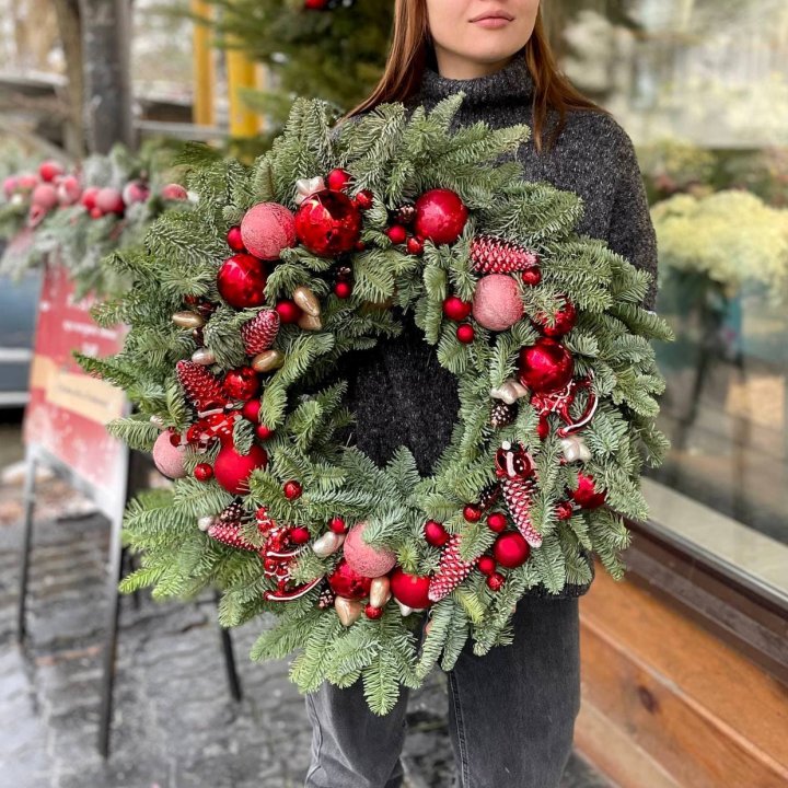 Рождественский венок  в Йошкар-Оле