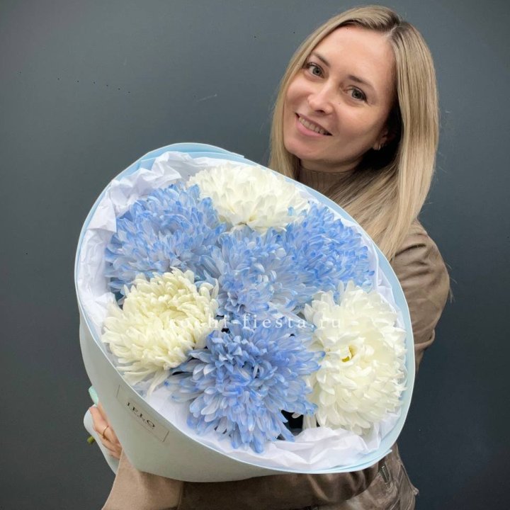 Букет из 7 хризантем  в Йошкар-Оле