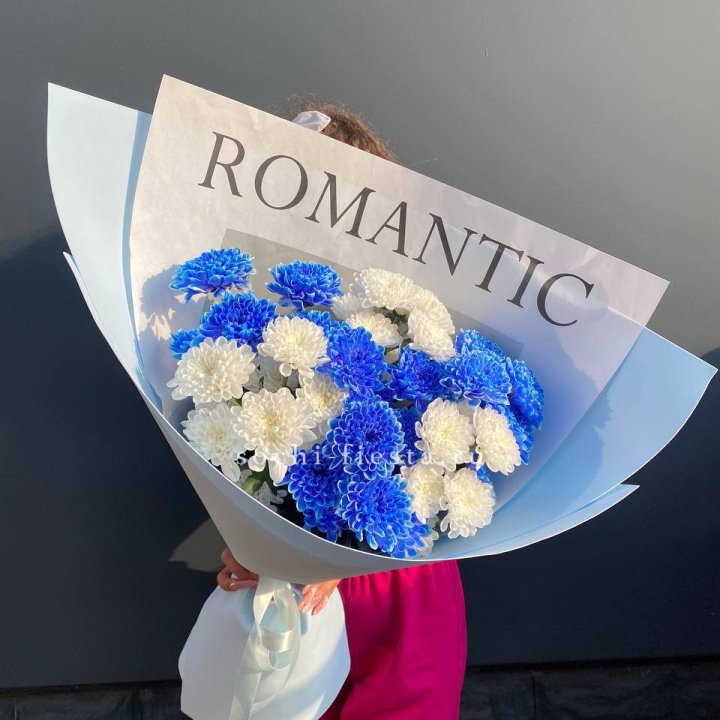 Букет кустовых хризантем  в Йошкар-Оле