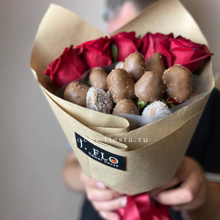 "Тандем с шоколадной клубникой" в Йошкар-Оле