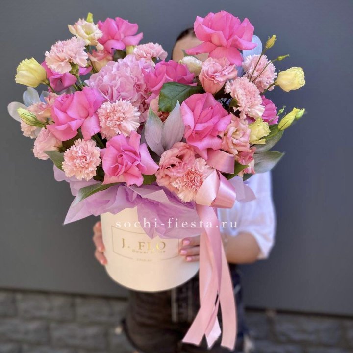 Цветочный бокс "Сальма" в Йошкар-Оле