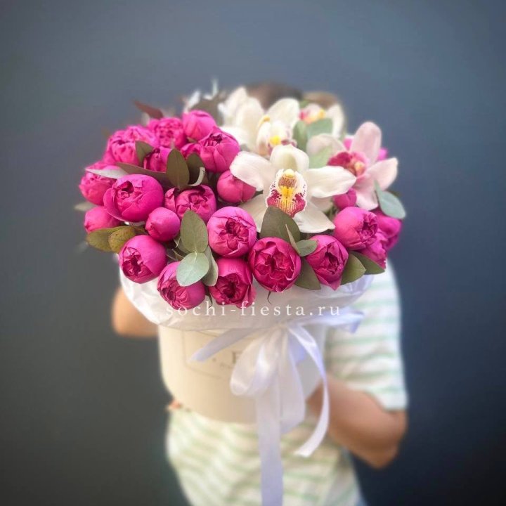 Бокс дуо мисти и орхидеи в Йошкар-Оле