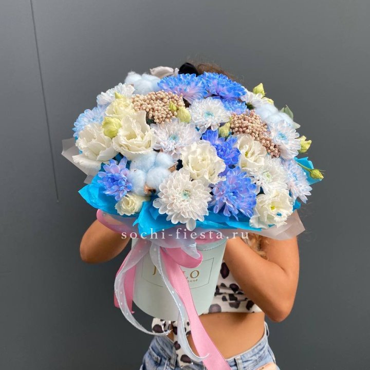 Коробка цветов  " Облако" в Йошкар-Оле