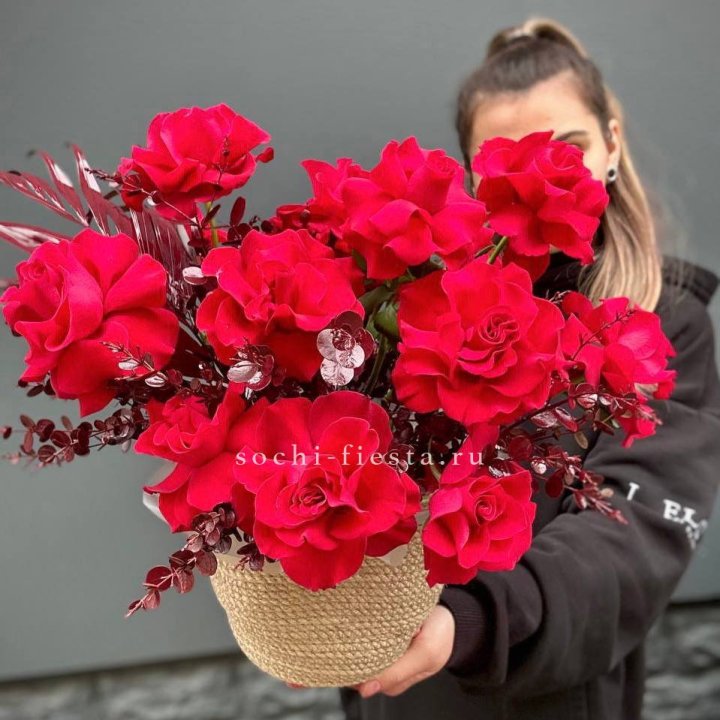 Джутовое кашпо "Трамонто" в Йошкар-Оле