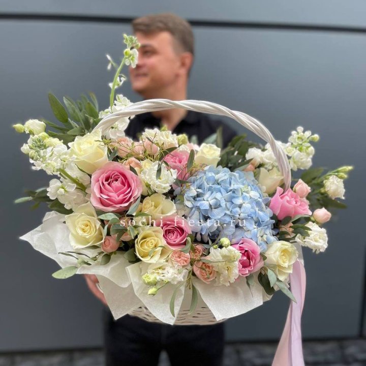 Авторская корзина "Аполинария" в Йошкар-Оле