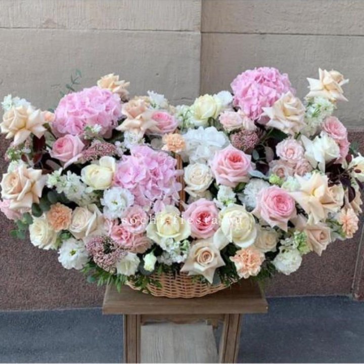 Цветочная корзина макси N2 в Йошкар-Оле